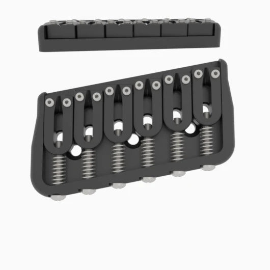 Hipshot Multi-Scale Fixed Guitar Bridge, 6 String